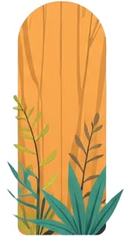 a wooden fence with leaves on it.jpg